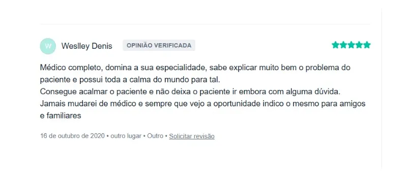 Depoimento 2 - Dr Jackson Daniel