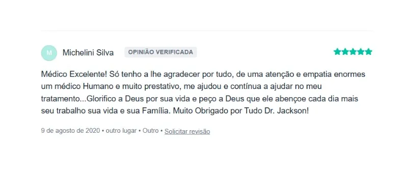 Depoimento 3 - Dr Jackson Daniel