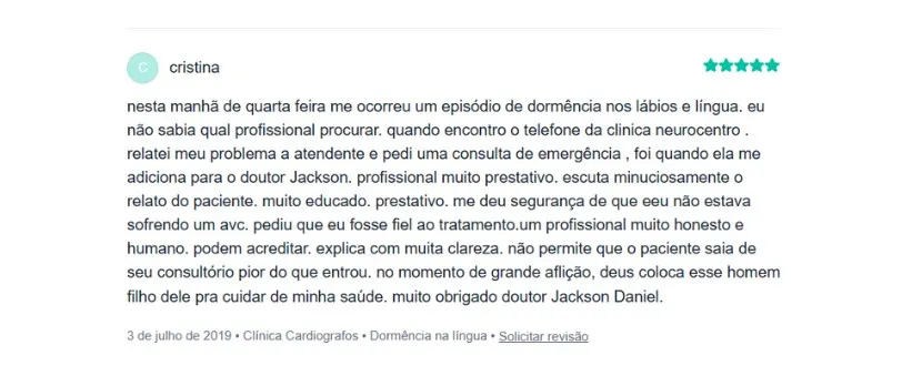 Depoimento 6 - Dr Jackson Daniel